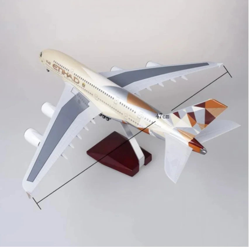 Etihad A380-800 Model Aircraft