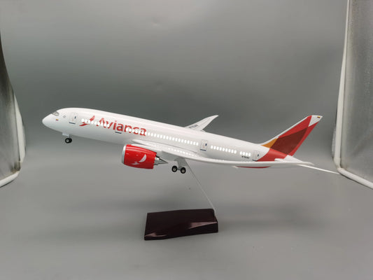 Avianca Airlines B787 Model Aircraft