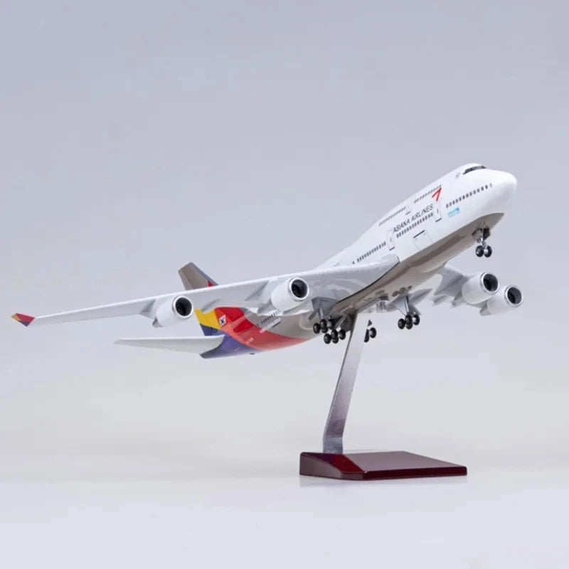 Asiana Airlines B747/A380 Model Aircraft