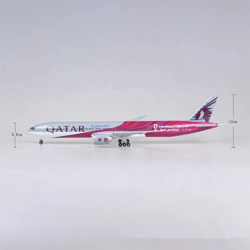 Qatar Airways B777 Model Aircraft