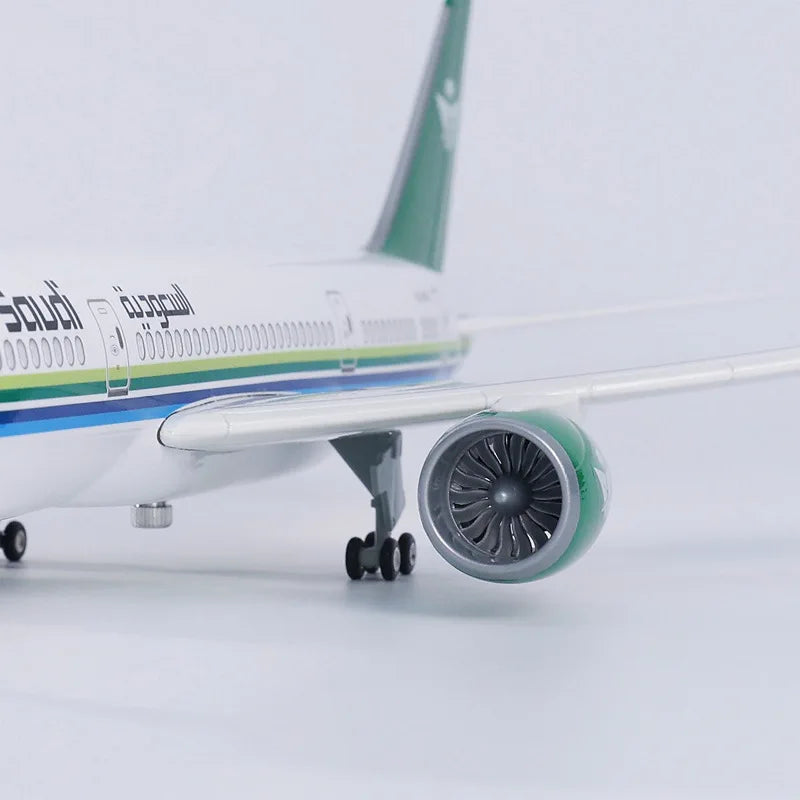 Saudi Arabian Airlines B787 Model Aircraft