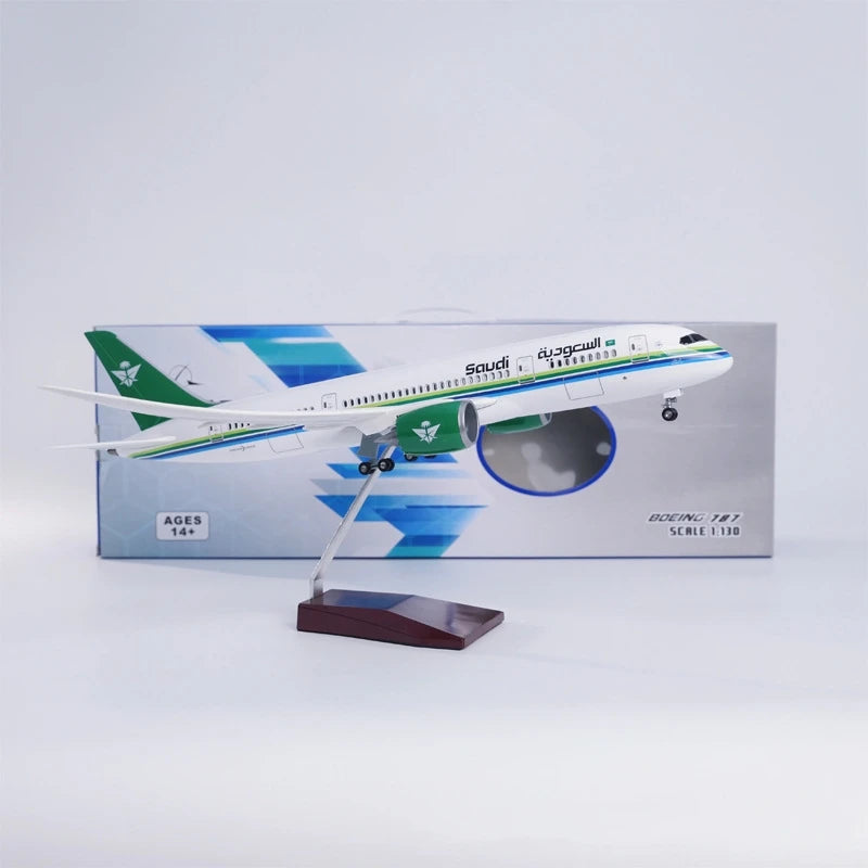 Saudi Arabian Airlines B787 Model Aircraft