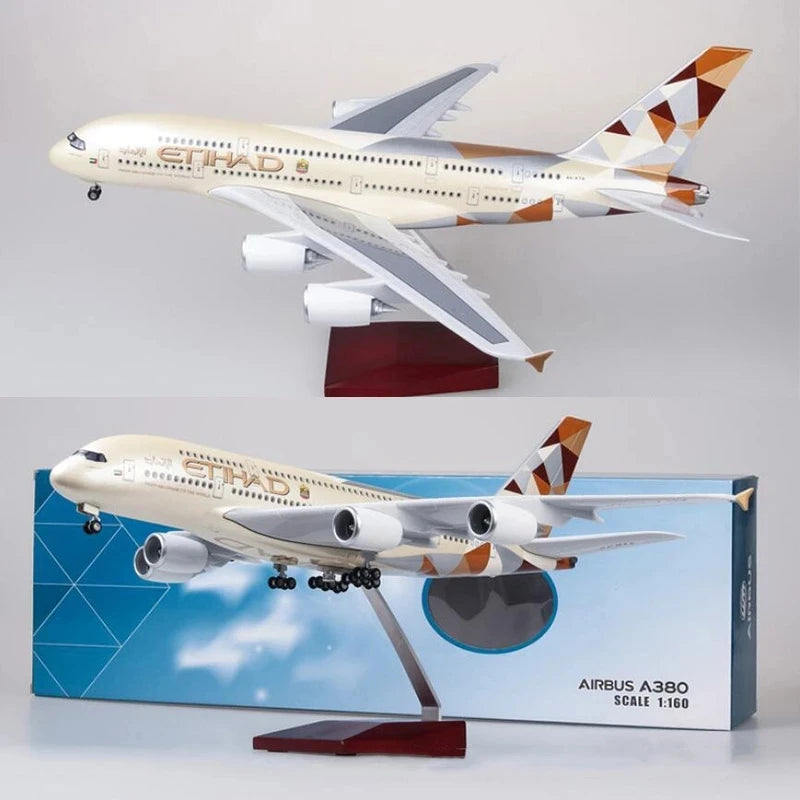 Etihad A380-800 Model Aircraft