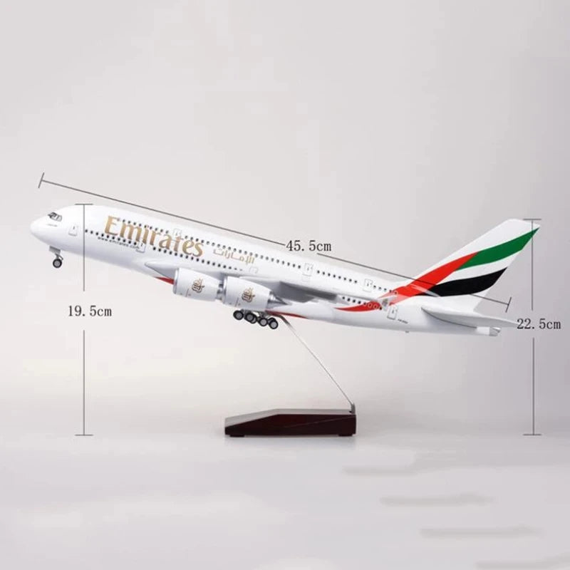 Emirates A380 Model Aircraft