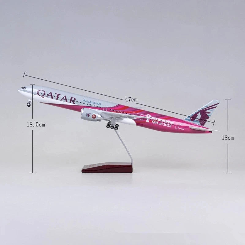 Qatar Airways B777 Model Aircraft