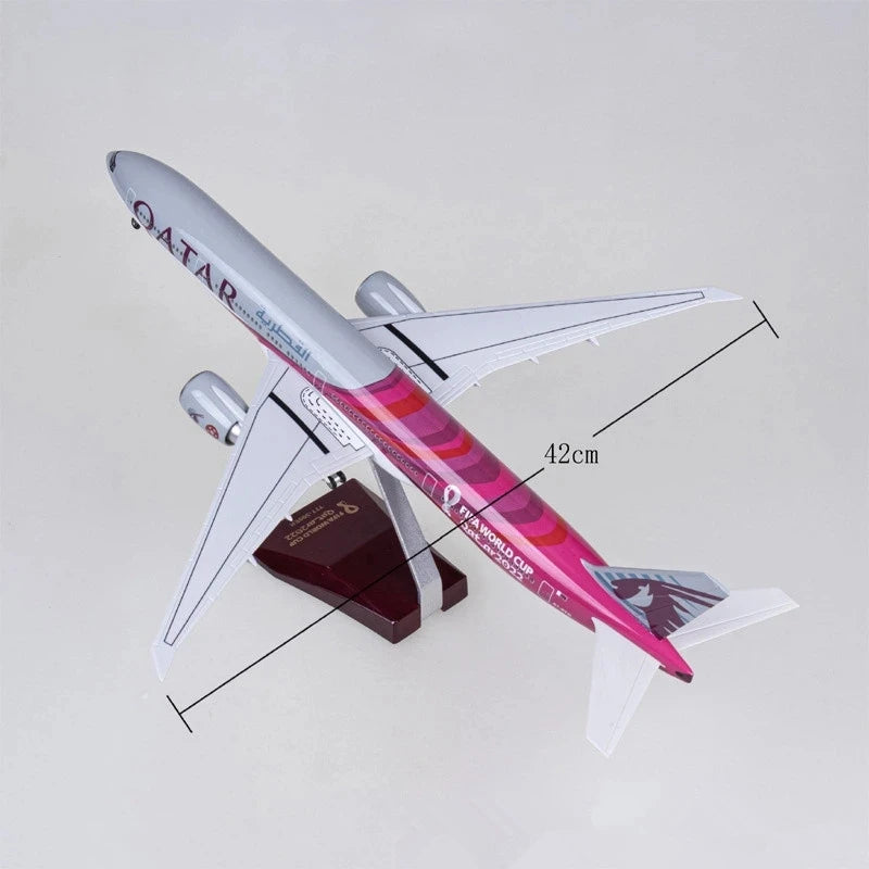 Qatar Airways B777 Model Aircraft