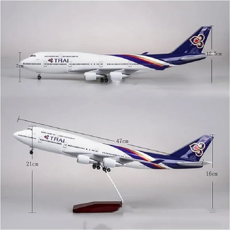 Thai Airways B747 Model Aircraft