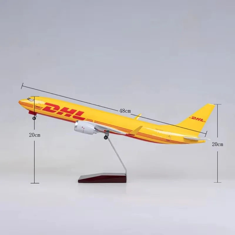 DHL B737 Model Aircraft