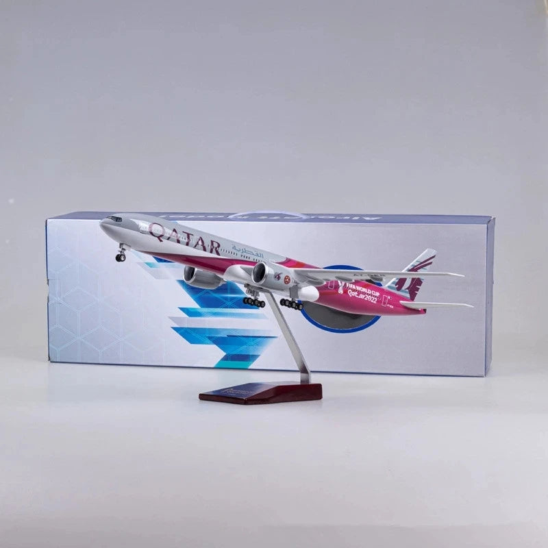 Qatar Airways B777 Model Aircraft