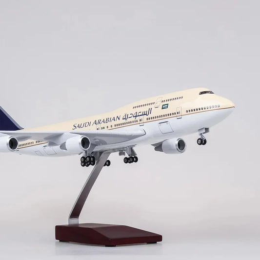 Saudi Arabian Airlines B747-400 Model Aircraft